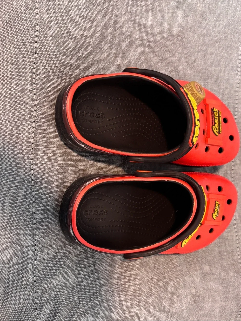 Kids Reese’s crocs